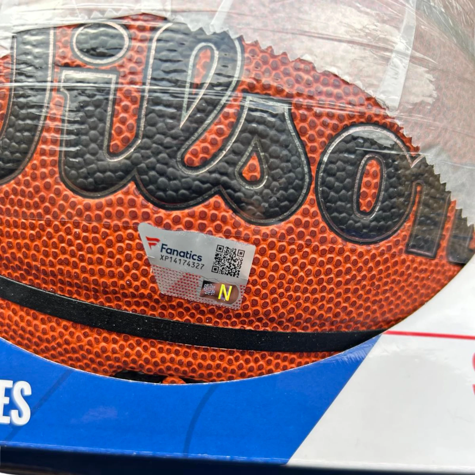 Larry Bird signed Authentic basketball, product photograph 6