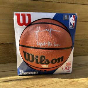 Jalen Green signed Wilson basketball, with Light The Fuse inscription, in its original retail display box