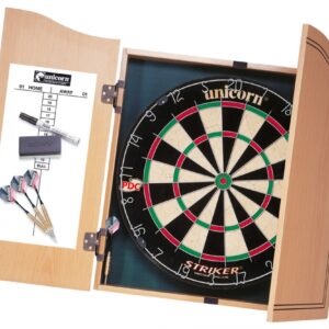 Unicorn Striker Home Dart Center inc 2 Sets of Darts — original supplier photograph