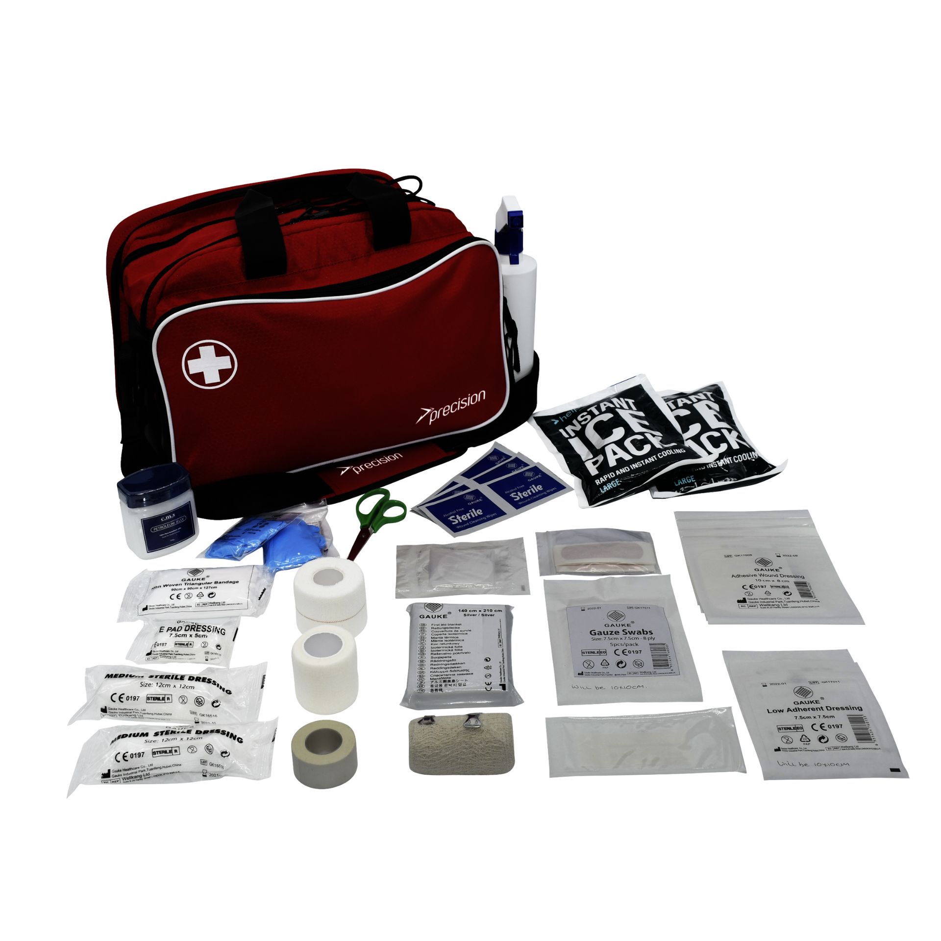 Precision Pro HX Run On Touchline Medi Bag + Medical Kit A