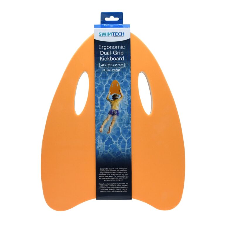 SwimTech Ergonomic Dual-Grip Kickboard