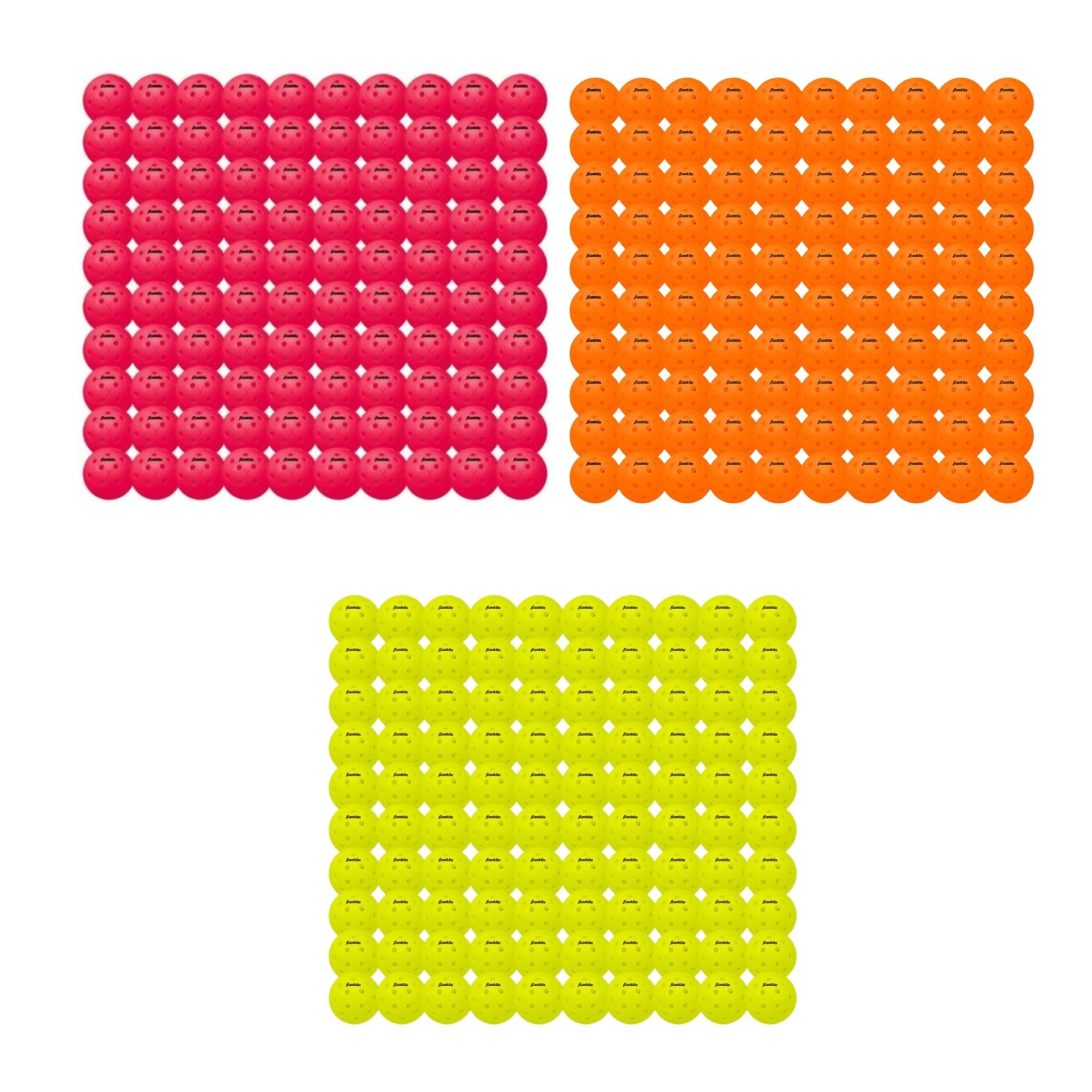 Franklin Outdoor X-40 Pickleball (Pack of 100) — original supplier photograph