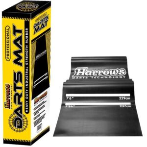 Harrows Pro Rubber Darts Mat 300x65cm — original supplier photograph