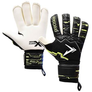 Precision Fusion X Pro Roll Finger Giga Goalkeeper Gloves — original supplier photograph